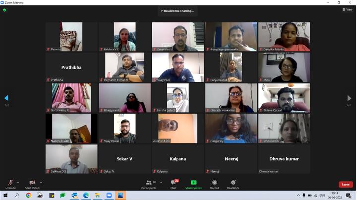 Live online HR and IR class on Zoom