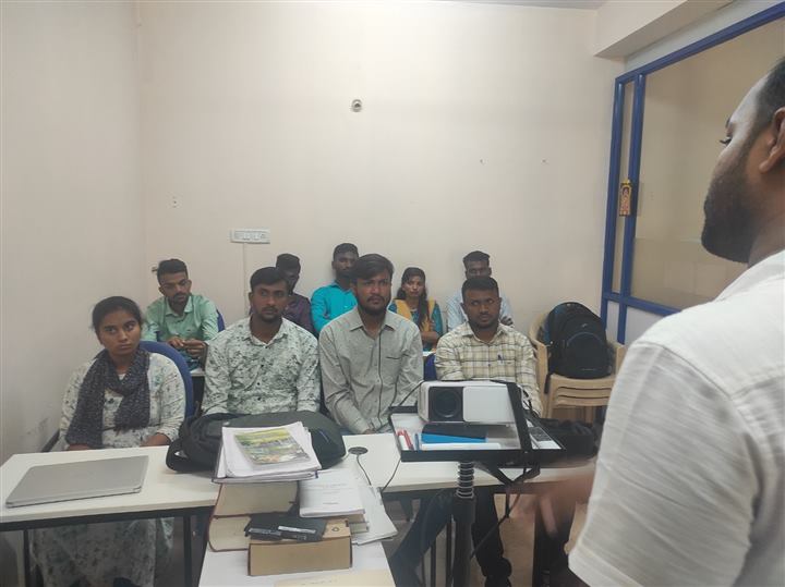 Offline classroom training session in Bengaluru