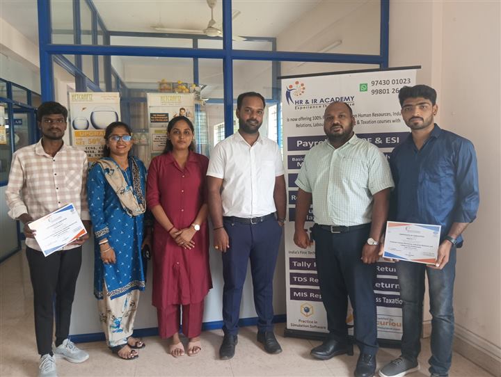 HR IR Academy offline training batch with certificates